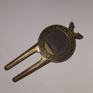 Antique Brass Divot Repair Tool